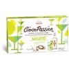 Generico Crispo CiocoPassion Cocktail Party Confetti Bianchi Gusto MOJITO Cioccolato al Latte con Cuore di Cioccolato Bianco Senza Glutine (Gluten Free) 1kg