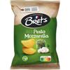 Generic BRETS Pesto Mozzarella Patatine croccanti al pesto e mozzarella il gusto delle patatine fritte francesi patatine snack con olio di girasole 125g