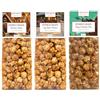 Everly Grace Popcorn Winter Bundle - Christmas Cookie, Bavarian Almond Symphony, Magical Chocolate Mint, ogni 100 g sacchetti di popcorn dalla nostra manifattura di Augusta, Germania