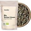 Kamelur 500g BIO lenticchie verdi secche - legumi secchi BIO senza additivi - lenticchie secche verdi in confezione biodegradabile