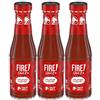 Taco Bell Sauce,fire, 7.5 Ounce Bottle (Pack of 3) by Taco Bell