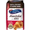 Lo Conte Le Farine Magiche Manitoba per Dolci con Germe Madre, Mix di Grano Tenero ad Alta Forza per Lievitati, Confezione da 10 x 1kg