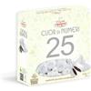 Generico Crispo Confetti Cuor di Numeri al Cioccolato Extra Fondente a Forma di Cuore con Numero a SCELTA 250g (NUMERO 25)