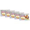 SA GIANG - 5 x 200 g, cracker per gamberetti, chips per gattonare, croepoek, pane di gattono, con un piccolo lavagnetto di legno