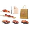 Moretti® Pacco Salumi Artigianali | Degustazione Salumi | Idea regalo Natale o Pasqua | Prodotti Tipici Calabresi | Varie Combinazioni | Accessori In Omaggio (Kit Piccolo)