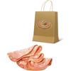 Moretti® Mortadella Artigianale Trancio da 1kg Sottovuoto - Con Pistacchi o Classica Senza Pistacchi | Senza Glutine e Lattosio, Lavorazione Tradizionale (Senza Pistacchio)