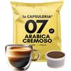 La Capsuleria Caffè ARABICA, cremoso (100 Capsule) compatibili con Lavazza Espresso Point, 1 Box da 100 Capsule in bustine salva aroma, arabica, aroma raffinato e crema vellutata (La Capsuleria)