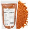 Kuchnia Zdrowia Pepe di Caienna macinato 200g - Peperone naturale piccante - Ideale per piatti piccanti, zuppe, salse e disintossicazione | KUCHNIA ZDROWIA