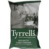 Tyrrells Patatine all'aceto di sidro e sale marino 150 g (confezione da 12)