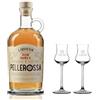 Marzadro DISTILLERIA MARZADRO PELLEROSSA RUM AL MIELE 70 CL CON 2 BICCHIERI TULIPANO