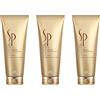 Wella SP Luxe Oil - Crema condizionante alla cheratina, 3 x 200 ml