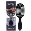 NuWay 4Hair DoubleC PRO Detangling Spazzola Black 1 Unità