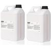 PRIJA Sapone Liquido Vitalizzante Mani - Ricarica 2 x 5 Litri - Formula Naturale con Estratti Vegetali, Delicato e Idratante per Tutti i Tipi di Pelle, Ideale per Uso Domestico e Professionale