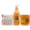 FEI FAN SET RICCI ENERGICI, Con Estratti Di Alghe Marine e Curl Memory Tecnology. Per Capelli Ricci e Ondulati Idratante: Shampoo 500ml + Maschera 500ml + Kit Bottiglie Da Viaggio (1xSH+1xMaschera+1xKit)