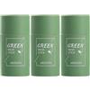 REPWEY Oneews Green Tea Deep Cleanse Mask,Oneews Green Tea Mask,Cleansing Green Tea Mask Clay Stick Oil Control Anti-Acne Skin Care,Green Tea Mask Stick Blackhead Remover (3 pcs)