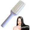 Generic Spazzola per capelli da massaggio - Pettini autopulenti a setole retrattili, Pettine per massaggio dei denti | Pettini portatili con manico rotante per uomini, donne e bambini.