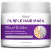 OMY IRIS - Maschera per capelli danneggiati, vegani e cruelty free, toner per capelli biondi, platino, scoloriti, argento, grigio, cenere e bronzo, elimina i toni gialli, riduce i danni, 1 ml