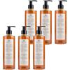 Prija Vitalising 2 in 1 Shower Gel and Shampoo with Ginseng 6x 380ml | Hydrating and Energising Hair and Body Wash with Pump Dispenser. Luxurious Spa Quality Vitalising Formula.