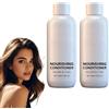 VKaoess Set di shampoo volumizzante e balsamo nutriente per capelli fini - Duo per la cura dei capelli che aumenta il volume e lo spessore - per lisci o mossi - Aggiunge pienezza ed elasticità (2 bottiglie)