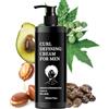 TUOSHITONG Crema per ricci da uomo, la natura definisce i ricci, tenuta media per il controllo di crespo e ricci, styler idratante, esaltatore di ricci, non grassa, adatta per capelli lisci e ricci (300 ml)