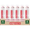 Borotalco Deodorante Spray Invisibile Deo 48h con Talco Effetto Barriera Asciutto Anti Macchie Senza Alcol Profumo Cipriato - 6 Flaconi da 150ml