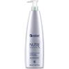 Koster Shampoo Lisciante Nutri Sleek per Capelli Crespi ed Indisciplinati Professionale 1000ml