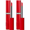 L'Oreal Paris L'Oréal Paris Rossetto Liquido Infaillible Laque Resistence 420 Le Rouge Paris Effetto Laccato e Brillante Tenuta 16h No Transfer con Squalano - 2 Rossetti