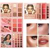 Gacqpli Libro di Trucco,Illuminante Impermeabile A 36 Colori Con Design A Forma Di Libro - Palette di Trucco a 3 Strati a Forma di - per Donne Ragazze Viaggi Serate