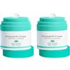 Orgrul Elephant Lala Retro Whipped Cream, Polypeptide Cream, Push Down Creme Dispenser con pompa, Dispenser Push Down Cream, Crema Viso Idratante 50 ml (2 pezzi * Verde)