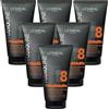 L'ORÉAL 6 pezzi L'OREAL STUDIO LINE MATT & MESSY Pasta Fibrosa Capelli Effetto Opaco Look Naturale 150ml