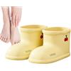 Generico Stivali Per Pediluvio - PVC | Scarpe Bagno Piedi | Vaschetta Pedicure Lunga Durata Con Punti Massaggio Antiscivolo Per Casa Hotel Campeggio Benessere Personale