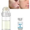 Qklovni Sistema di Micro Infusione per Labbra, Sistema Micro per Viso, Sistema Facciale con Siero, Pockmarksheal Rullo Microdart all'Acido Ialuronico, Siero per Pelle Liscia Siero Facciale (1pcs)