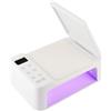 openspaceshop SUN 19Z lampada per unghie Uv 350W 63pcs lampada a LED perline asciuga unghie lampada per unghie a doppia mano con cuscino per poggiamano