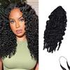 Dsoar Extension in Capelli Umani Pre-separati all'Uncinetto Senza Nodi con Onde Profonde per Trecce Extension in Capelli Ricci per Donne di Colore 18 Pollici 100 g