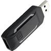 Jurtmy N7 Ricevitore Volante PS5 Connessione One Click Compatibile PXN V3/V900/V9 Adattatore Compatto per Simulatore di Corse Plug and Play con Indicatore LED Blu