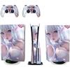 GALSOR Protettivo Per PS5 Skin Disc Edition Anime Console E Controller Vinile Cover Skin Wraps Per PS 5 Disc Version 83992 Senza Bolle E Senza Residui