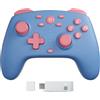 CHENGDAO Controller interruttore wireless per Switch/Lite/OLED/Switch 2, trigger effetto Hall e joystick/funzione sveglia/Turbo, multipiattaforma 2.4G+BT per PC, Steam Deck, Luna, iOS/Android/macOS, tablet