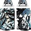 GALSOR Protettivo Per PS5 Skin Disc Edition Anime Console E Controller Vinile Cover Skin Wraps Per PS 5 Disc Version 12408 Senza Bolle E Senza Residui