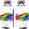 GALSOR Protettivo Per PS5 Skin Disc Edition Anime Console E Controller Vinile Cover Wraps Per PS 5 Version 49434 Senza Bolle E Senza Residui(2)
