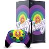 Head Case Designs Licenza Ufficiale Looney Tunes Tweety Grafica E Personaggi Pacchetto Console Da Gioco Wrap E Pelle Per Controller Compatibile con Xbox Series X