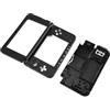 Tnfeeon Kit di Sostituzione Custodia per 3DS XL, Parti e Strumenti Completi della Custodia, Installazione Semplice, Leggera e Portatile, Diverse Opzioni di Colore per i Giocatori (rosso)