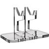 N//B Supporto per Display in Acrilico Trasparente, Supporto Universale per Controller per Controller di Gioco Moderni e Retrò, Espositore per Gamepad