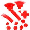 Deal4GO Set di pulsanti con ABXY D-Pad Home Capture L R ZR ZL Trigger di ricambio per Nintendo Switch Lite plastica (rosso)