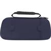 Generic Custodia Protettiva Rigida per Rog Ally X 2024 RC72LA e Claw A1M, Custodia Rigida Impermeabile per Giocatori, da Viaggio Portatile, Materiale PU (blu scuro)