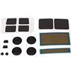 EIMSOAH Steam Deck Kit di Protezione per Console di Gioco Eleganti Adesivi Antipolvere Set di Tappi per Tappi per Uso Quotidiano, Set da 15 Pezzi per Giocatori