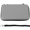 lvifloae Case di trasporto con console di nuovo gioco portatile, design di grande capacità con 8 slot di gioco tasca interna, pacchetto di protezione da viaggio con shell duro compatibile (Nero) (Argento)