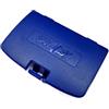 Generico Copribatteria ricambio compatibile con Nintendo game boy color GBC Sportellino comperchio vano Batteria cover shell posteriore Giallo Blu Verde Rosso Rosa Viola Trasparente (Blu)