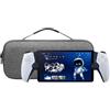 Generic Custodia da viaggio per PS Portal Remote Play Gioco portatile console custodia protettiva borsa per PS5 (Cerniera regolare Grigio)