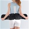 FGP CORSETTO LOMBO-SACRALE STECCATO PRO ACTION (L) - Donna - Adulto - Corsetto Ortopedico - Nero - XL - Stabilizzazione e protezione lombare