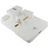 Mobiclinic, Tagliere multifunzione, Marchio Euroepo, Utensili da cucina, Marcatura CE, Strumenti universali, Polistirene, colore Bianco